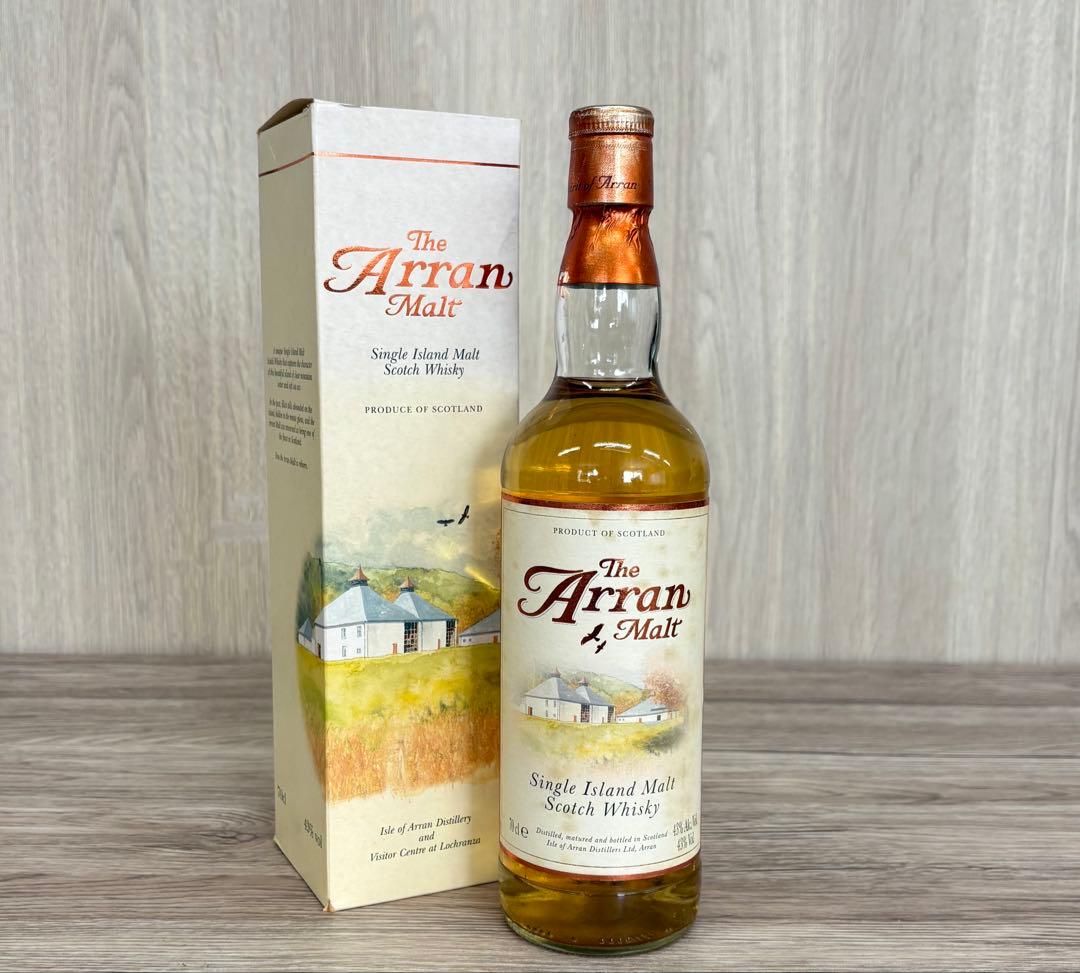 アラン モルト　初期のボトル　700ml 箱付　Arran 古酒