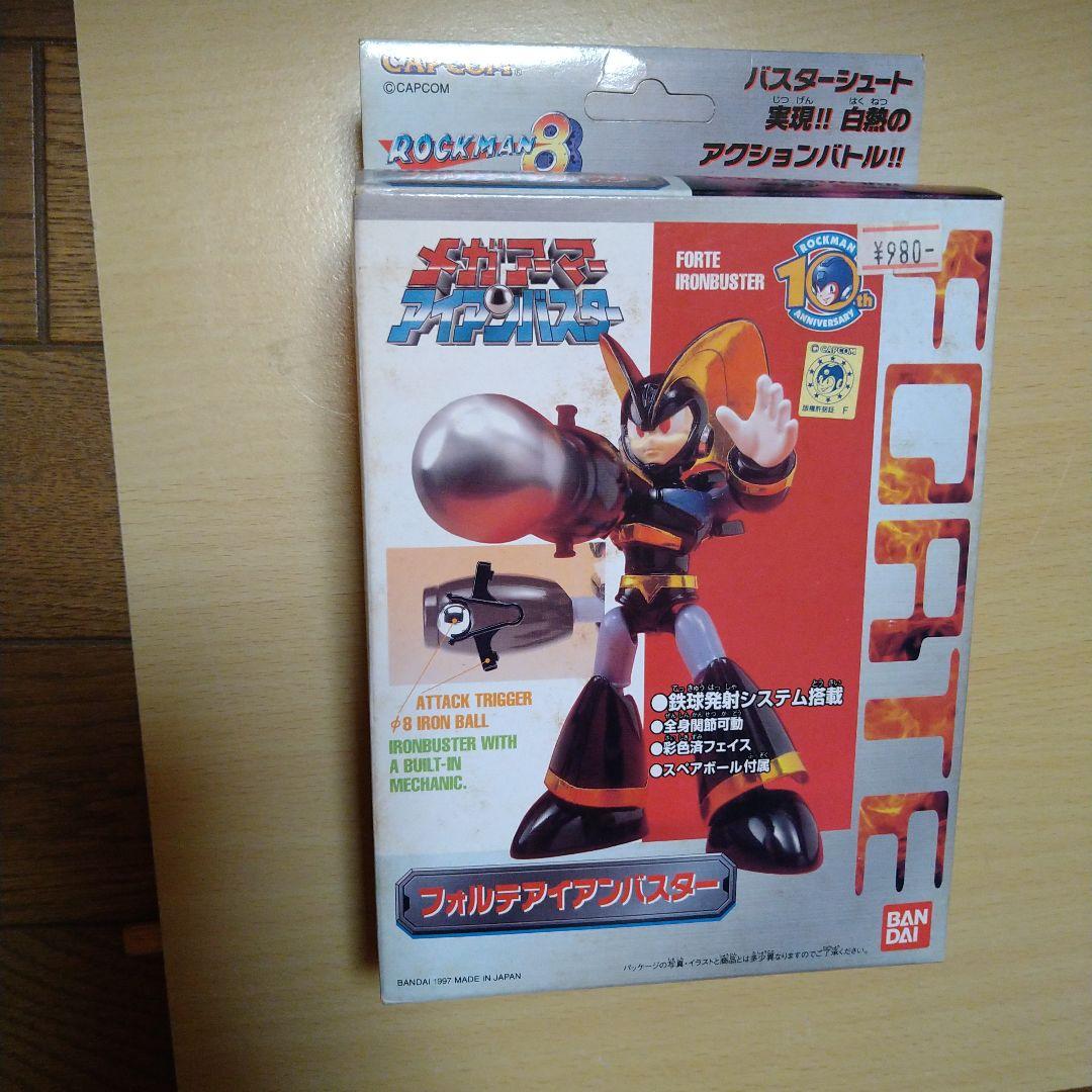 メガアーマーアイアンバスター フォルテアイアンバスター フィギュア ロックマン8