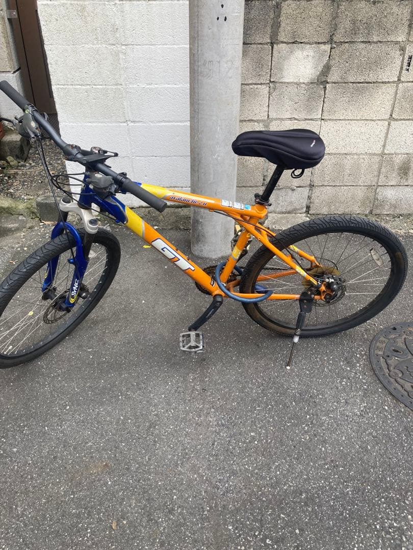 GT マウンテンバイク オレンジ/ブルー 26インチ