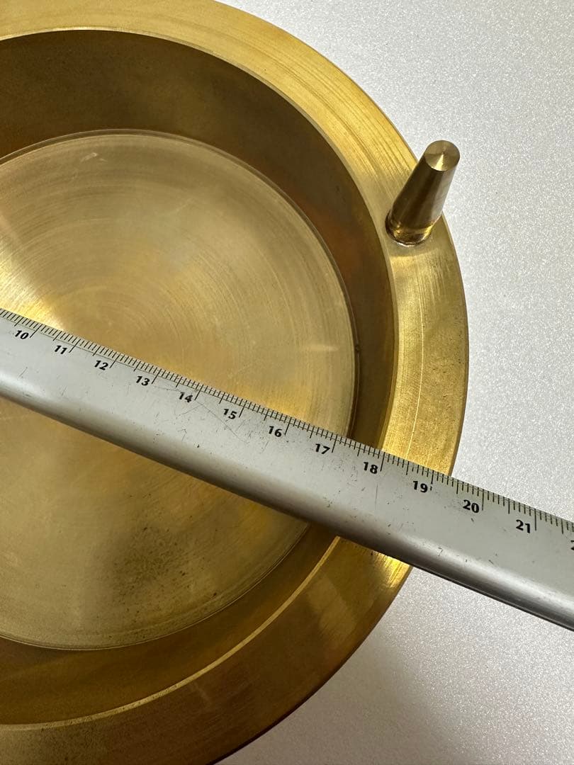 準特大19.4cm 鉦吾　だんじり鉦　チャンチキ　阿波踊　鉦鼓　摺鉦　仏具