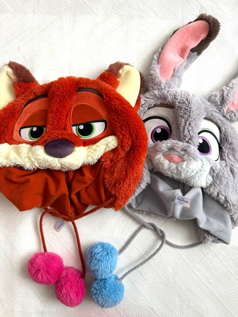 c*.様 ディズニー　ズートピア　ファンキャップ　ニックジュディセット