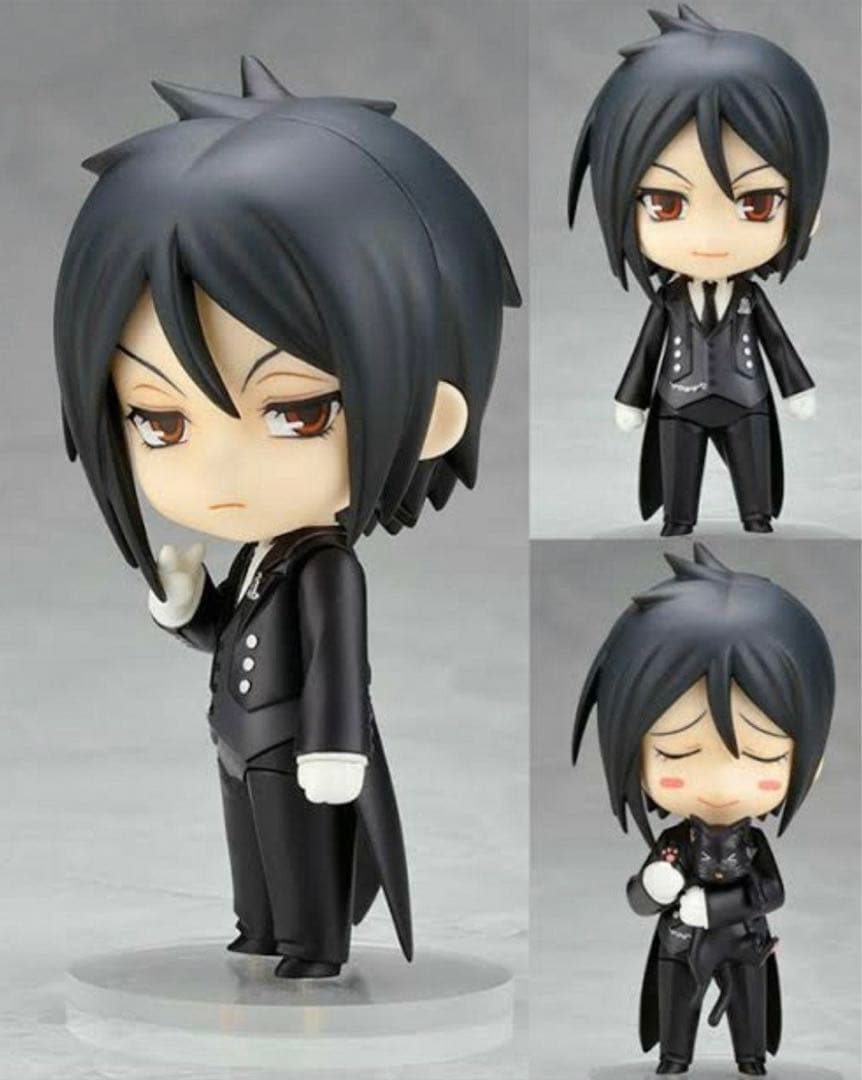 黒執事　ねんどろいど　セバスチャン　フィギュア　黒猫　悪魔