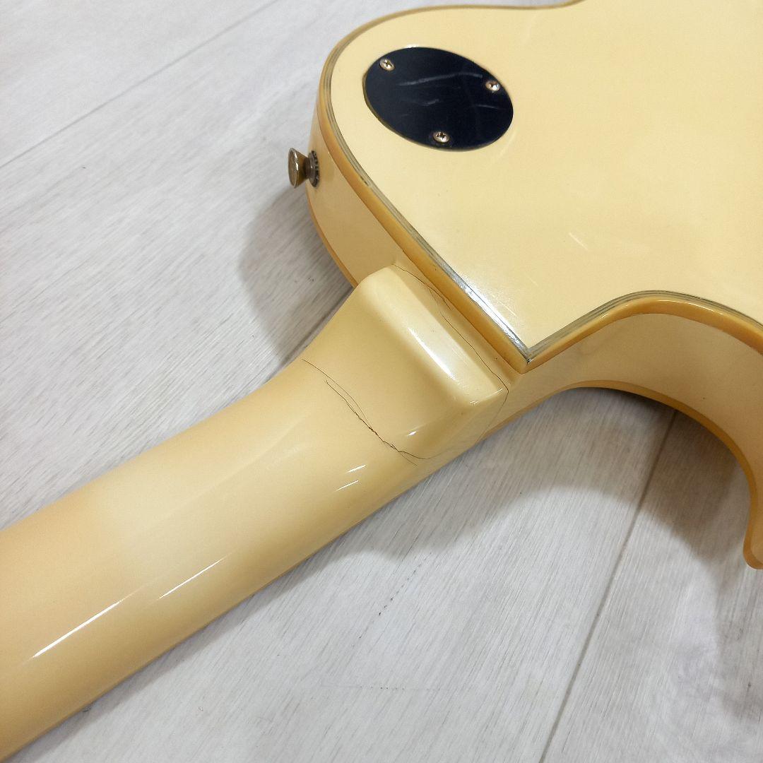PLAYTECH レスポールカスタム ビンテージホワイト プレイテック 現状渡し