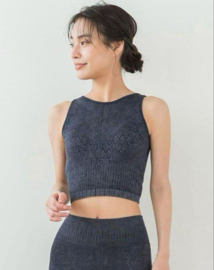 SUKALA アメリカンスリーブアクティブブラトップ S ブラック