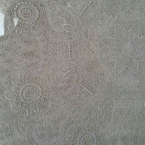 スワトウ刺繍　アクリル額装