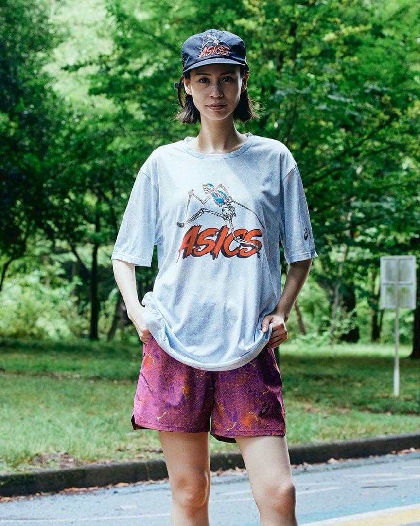 ASICS ELDORESO アシックス エルドレッソ コラボ 半袖Tシャツ L