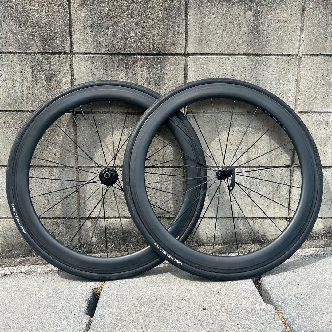【爆音】スーパーチーム50mm　カーボン　クリンチャー　ホイール　リムブレーキ