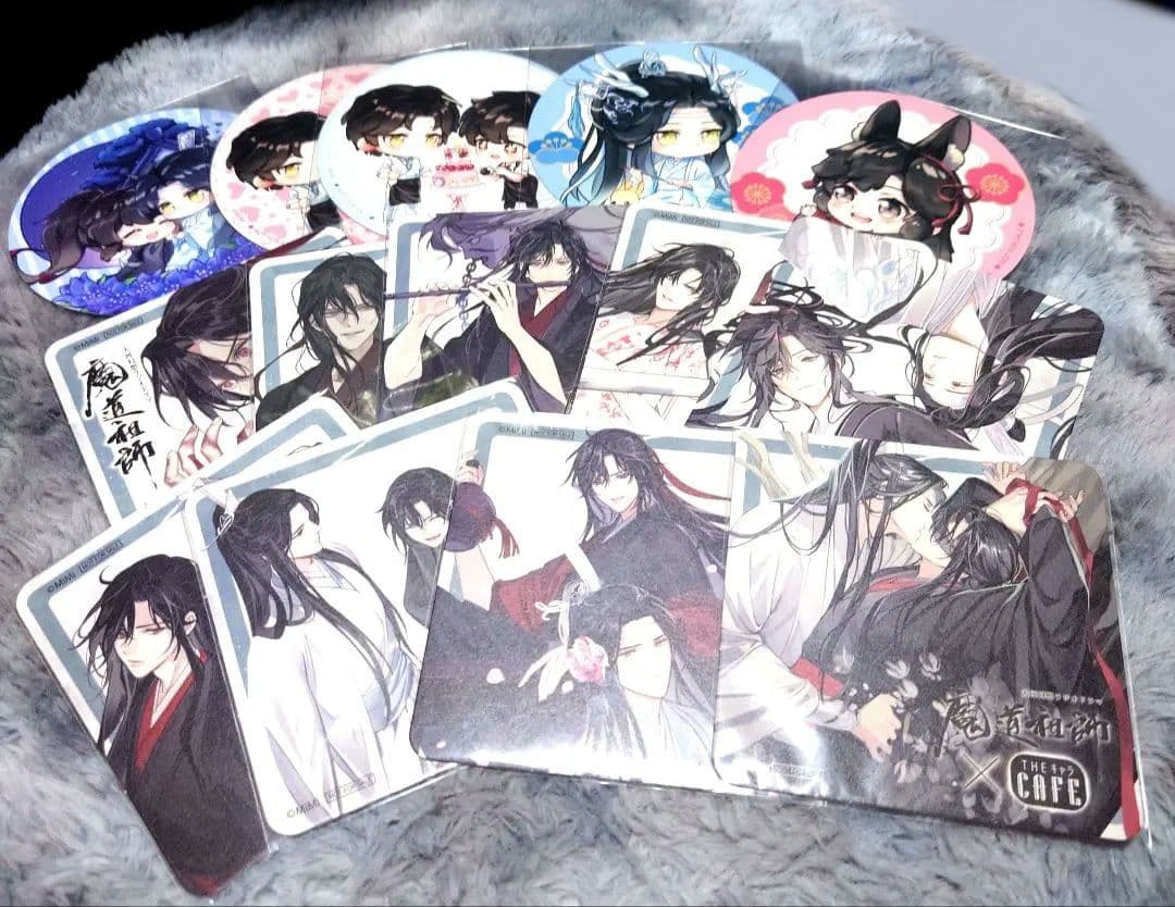 魔道祖師 公式茶屋 コースター 魏無羨 藍忘機
