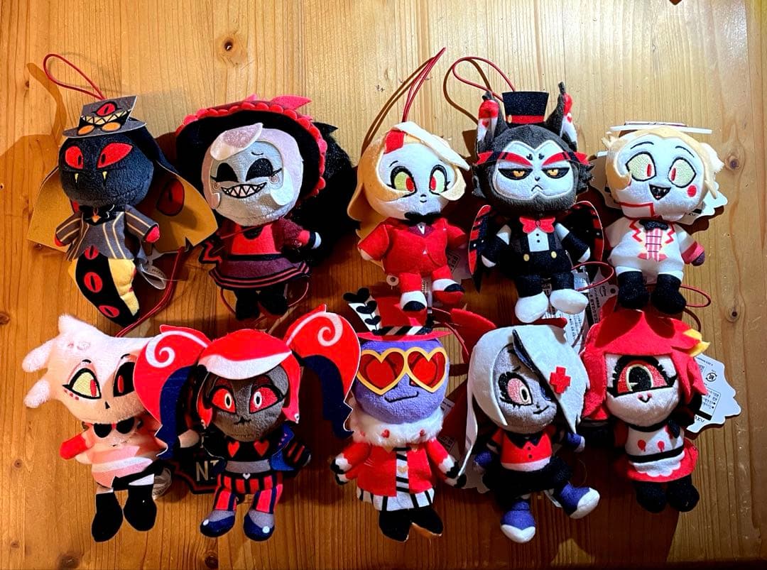 【ラウンドワン限定】ハビンズ・ホテルへようこそ　おすわりマスコット 10種セット