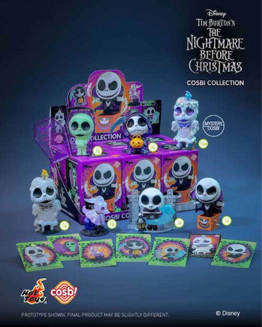 HotToys COSBI ナイトメアー・ビフォア・クリスマス アソートボックス