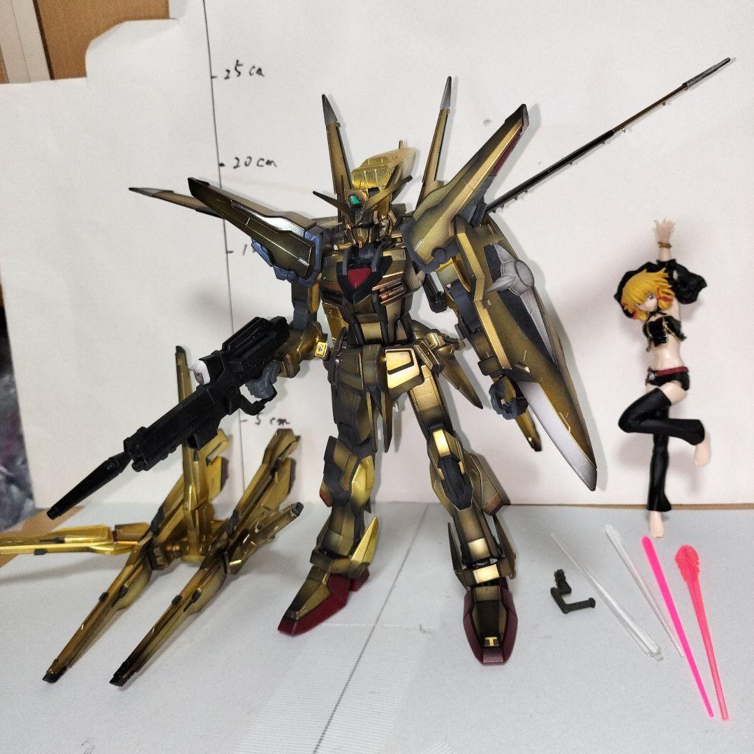 1/100 アカツキガンダム オオワシ シラヌイパックフルセット ガンプラ完成品