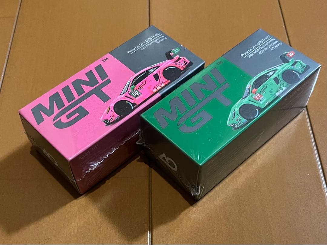 Mini GT　ミニカー　ポルシェ 911 GT3 R Rexy & Roxy