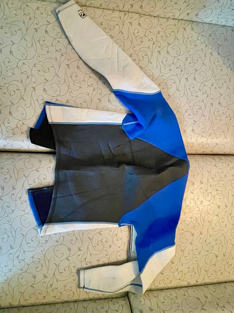 マリンスポーツ.Luthel ウェットスーツセット 青と白ジェットパイロット