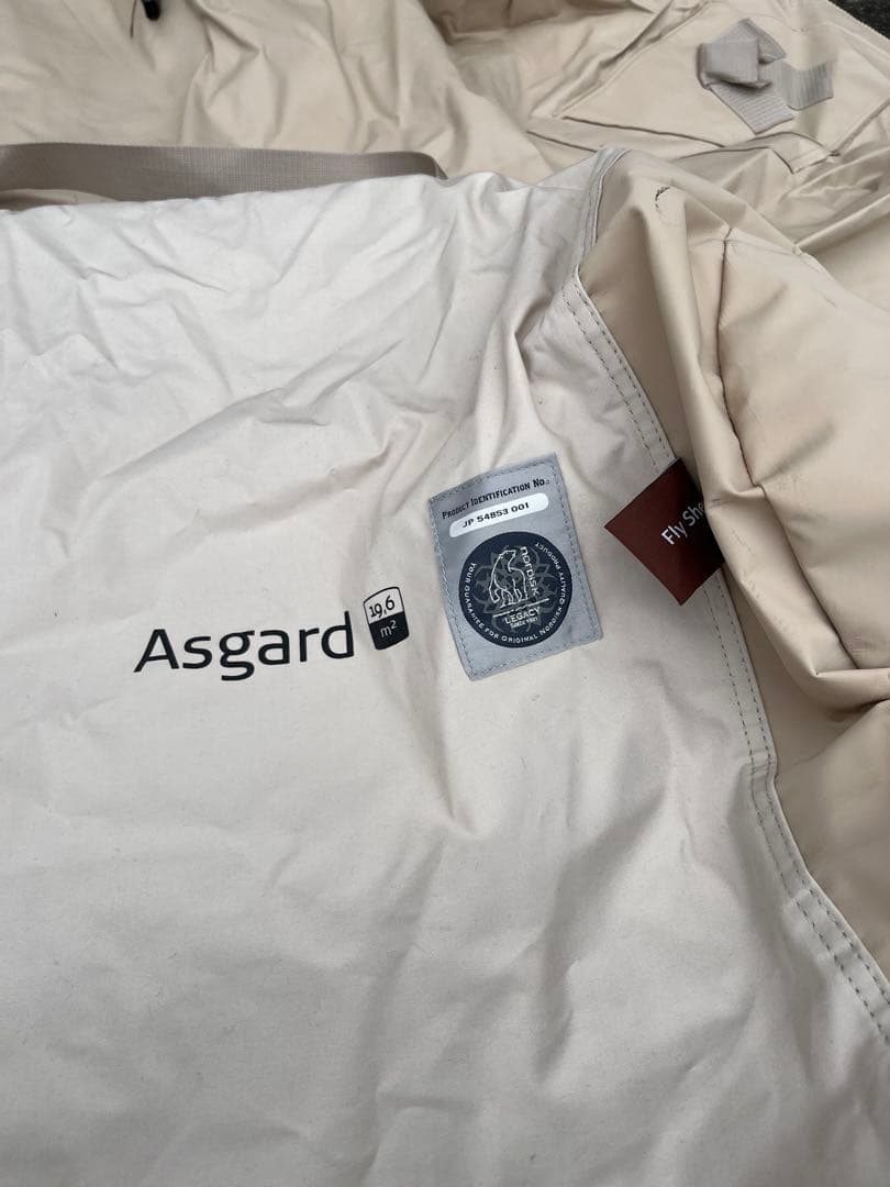 Nordisk Asgard 19.6正規➕グランドシート➕テンマクサイドビュー