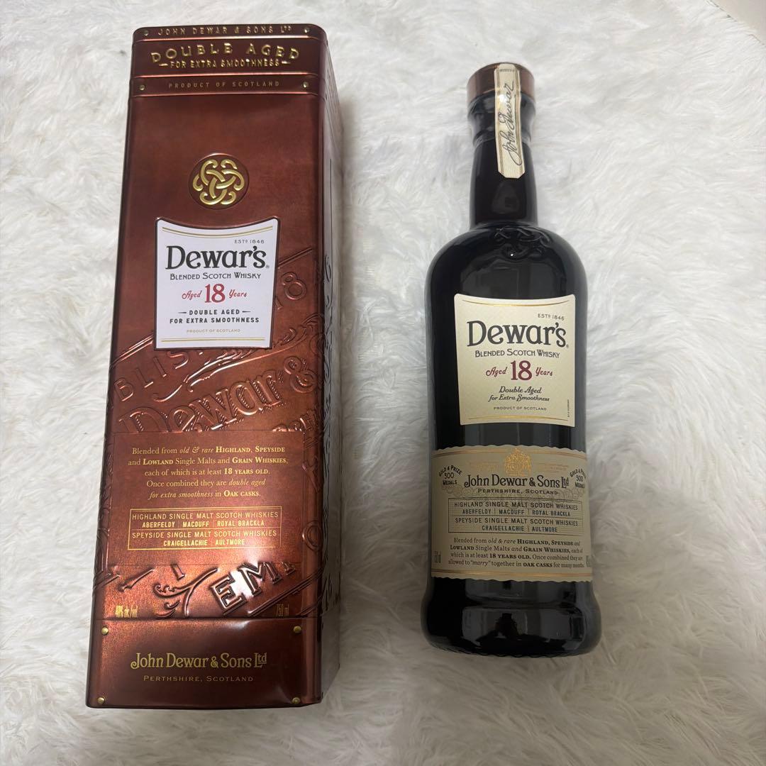 Dewar's 18年 ダブルエイジドウイスキー