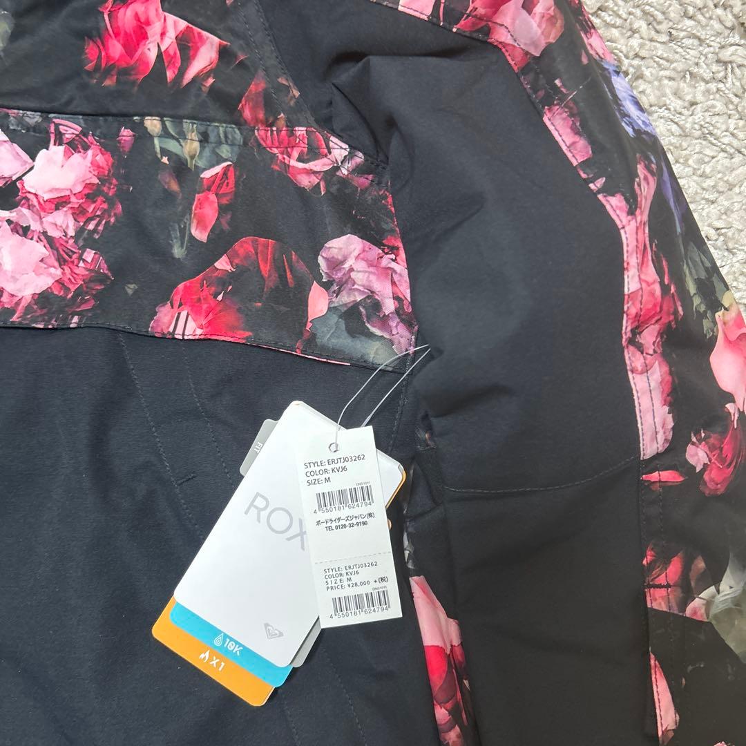 ROXY フラワープリント アノラック M 新品