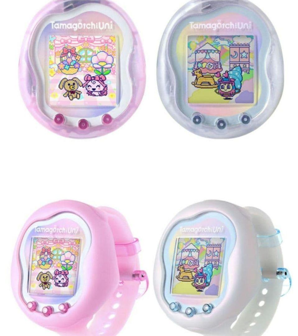 Tamagotchi Uni たまごっち ユニプリズムホワイト オーロラピンク
