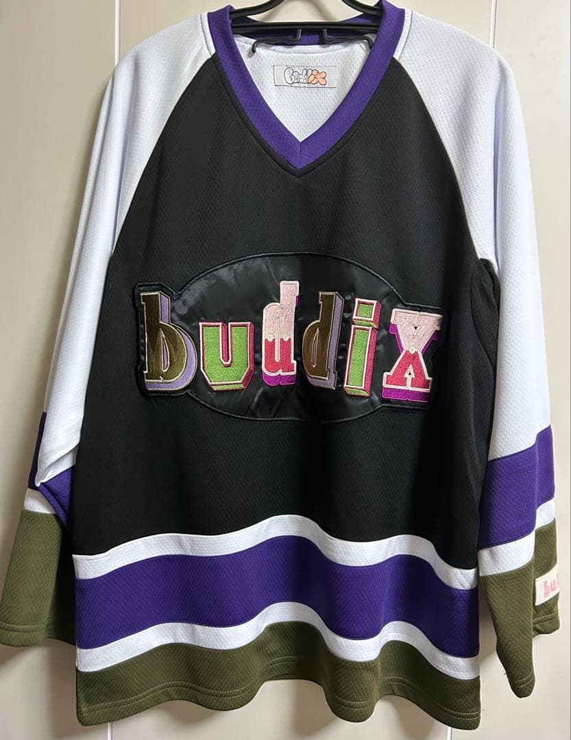 ミュージシャン fantastics buddix Logo Hockey Jersey
