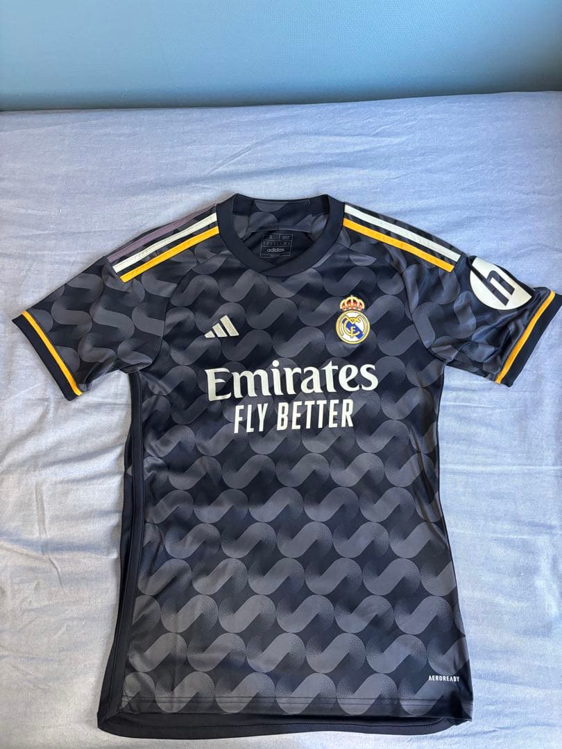 【正規品証明有】23-24レアルマドリード アウェイユニフォーム　#5べリンガム