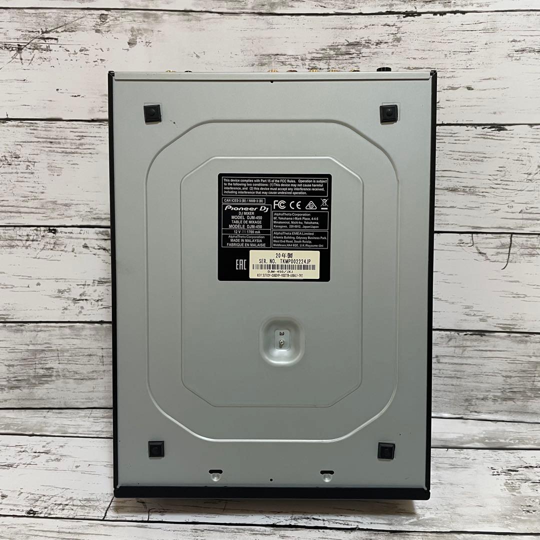 Pioneer DJM - 450 & DECKSAVER DJ ミキサー