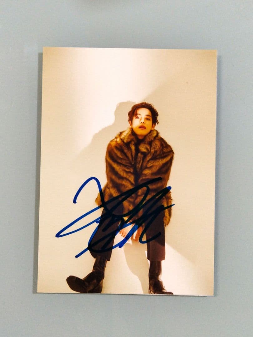 セール中…V直筆サイン入り2Lサイズ写真…BTS…防弾少年団　30