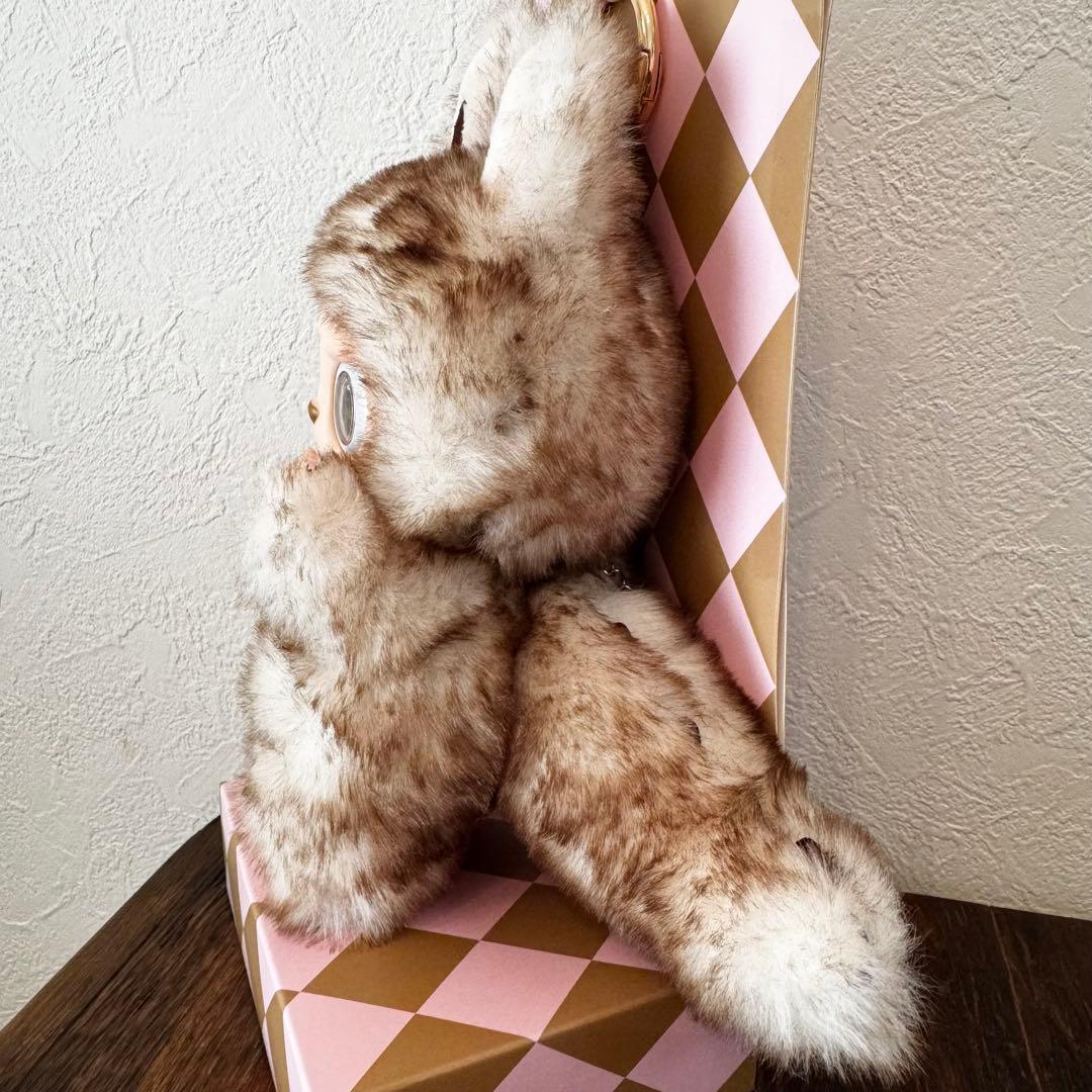 【海外限定】ZIMOMO LABUBUぬいぐるみキーホルダーCAKE