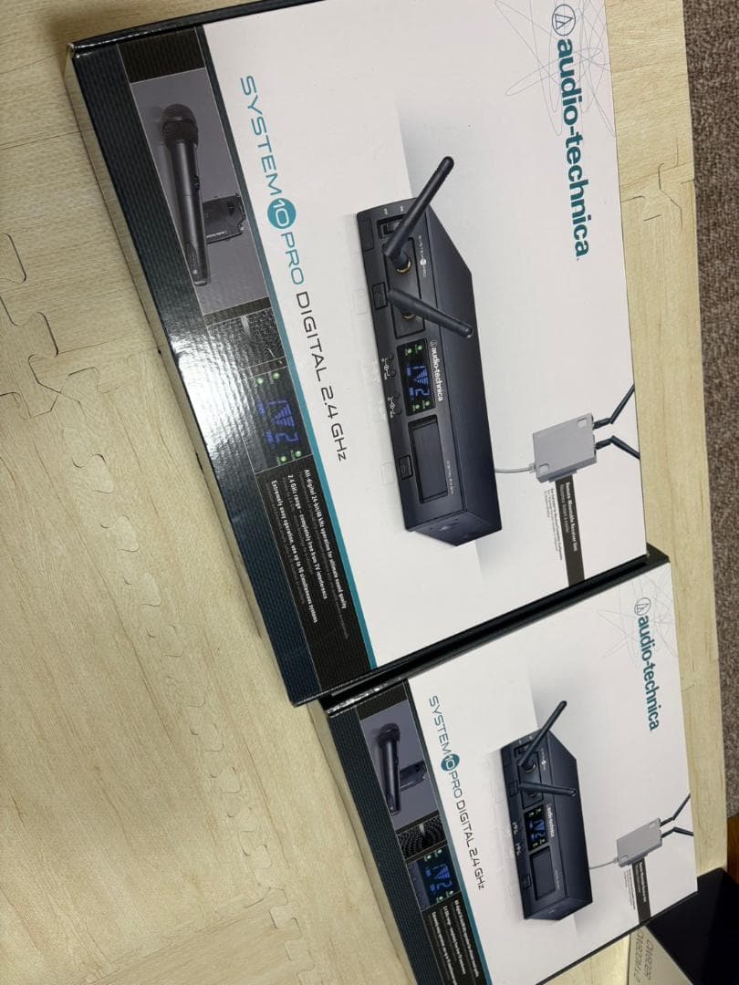 根岸さまaudio-technica ワイヤレスマイク4本セット　ハードケース付