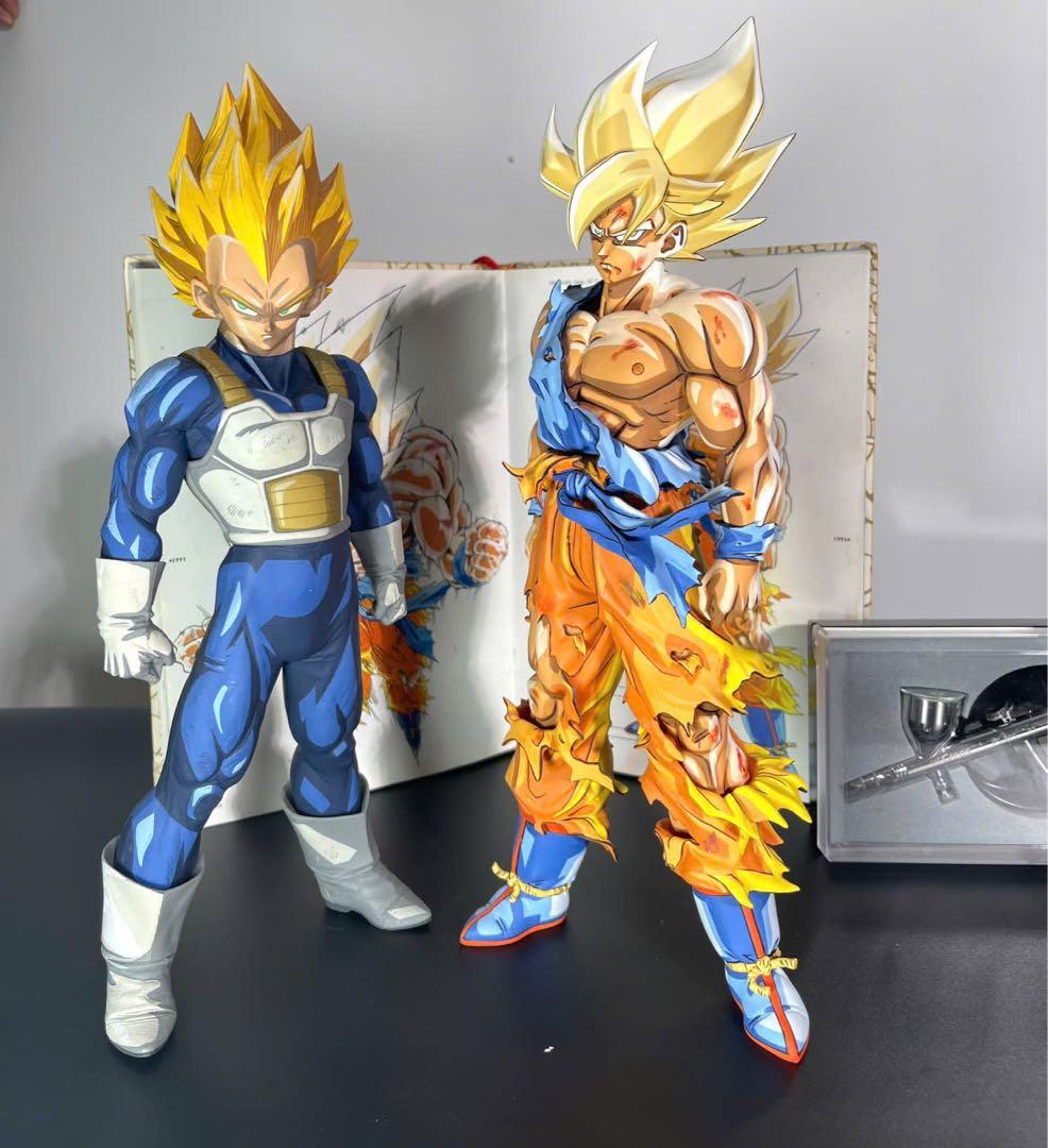 ドラゴンボールZ 伝説の超サイヤ人 孫悟空 二次元リペイント フィギュア