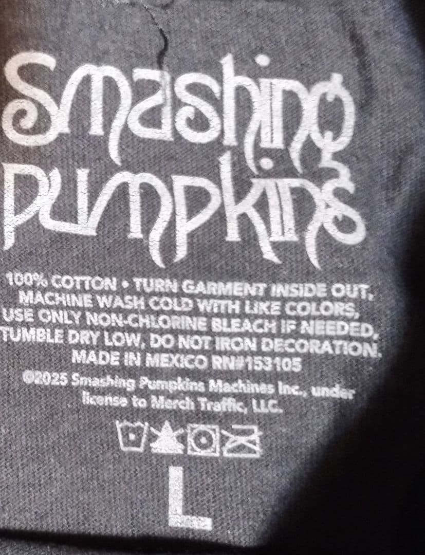 スマッシング・パンプキンズ メロンコリー 30周年オペラ限定 ゴールド Tシャツ