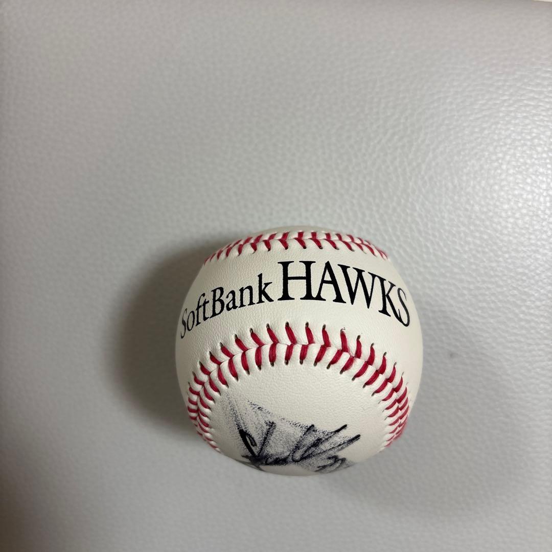 SoftBank Hawks 周東佑京 サイン入り野球ボール