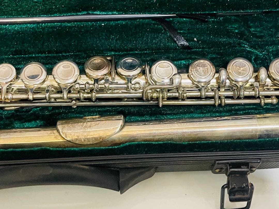 フルート本体 銀メッキ 16キー ケース付き