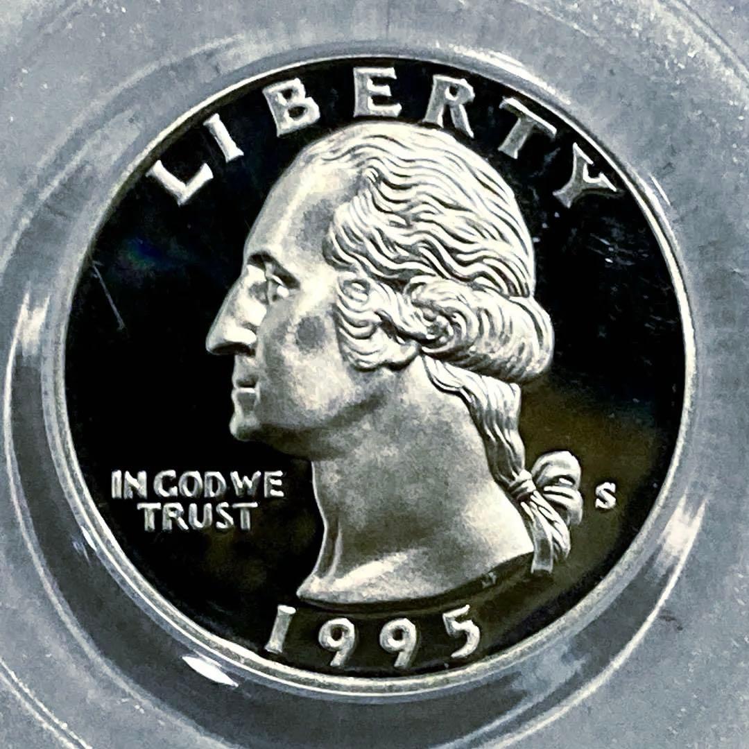 ★★★★TKs COIN★★★★1995年25セント銀貨★PR70DCAM