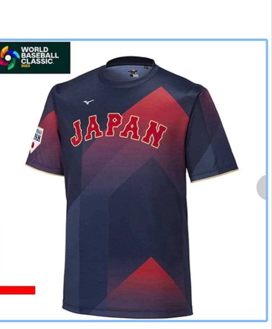 新品未開封♡2023 WBC Tシャツ Mizuno 日本代表 Oサイズ♡
