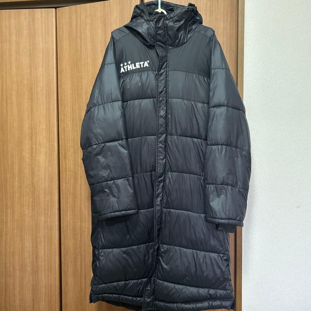 美品　アスレタ　ベンチコート