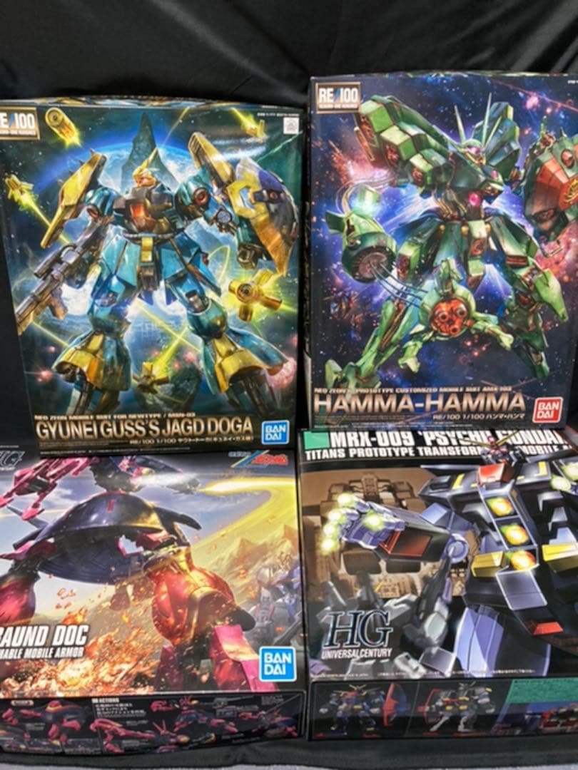 ハンマハンマ/バウンドドック/ヤクトドーガ/サイコガンダム