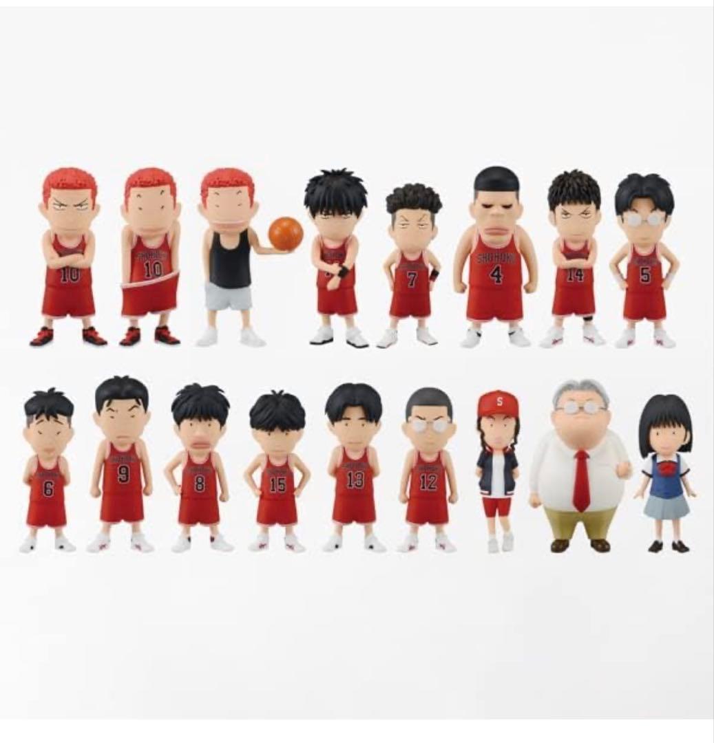 SLAM DUNK フィギュアコレクション 湘北セット、山王セット