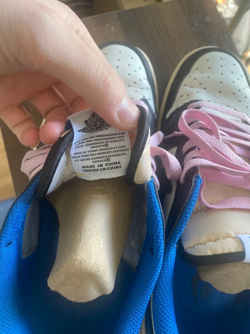 NIKE AJ1 LOW TS × FRAGMENT 27.0cm