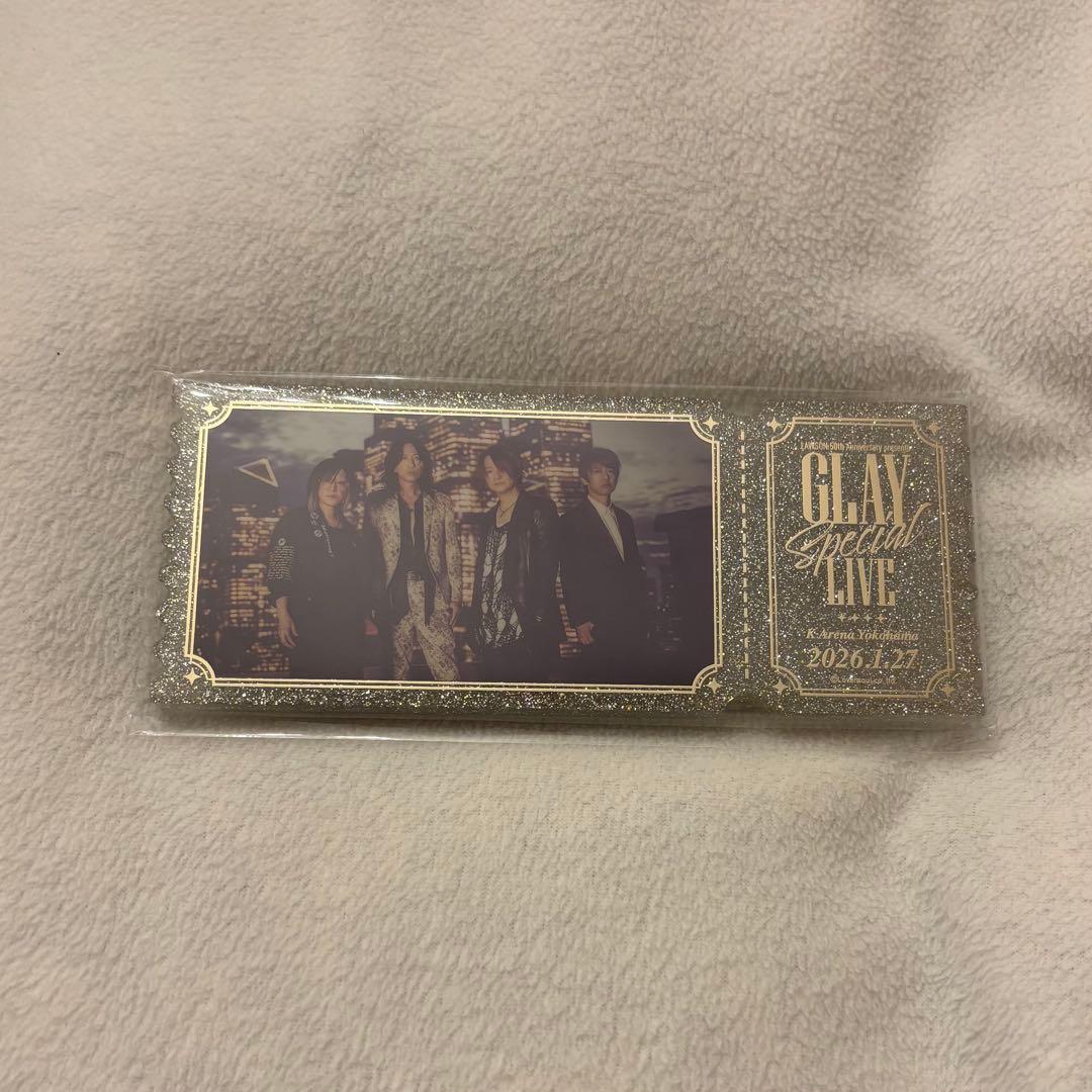 GLAY 記念アクリルブロック