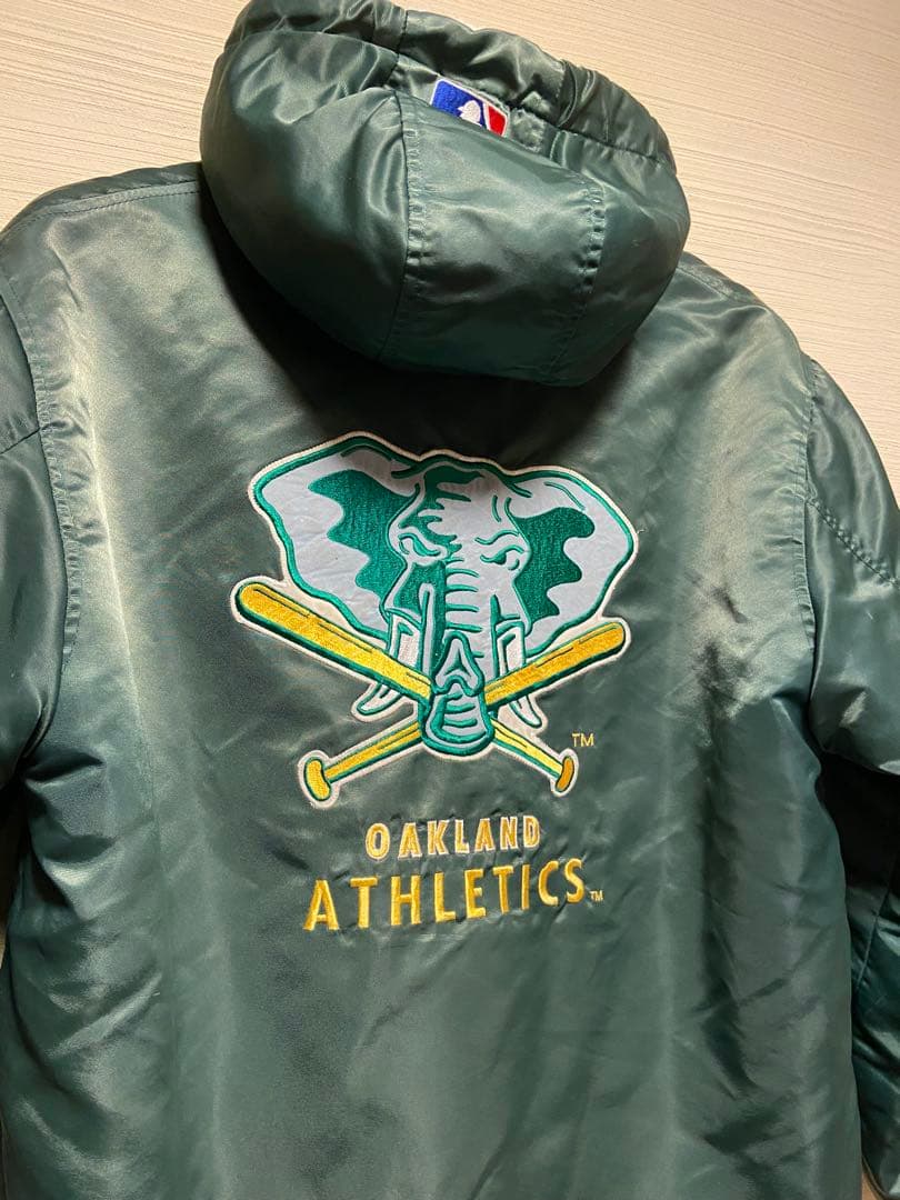 90's \"Starter\" スターター オークランド　アスレチックス MLB