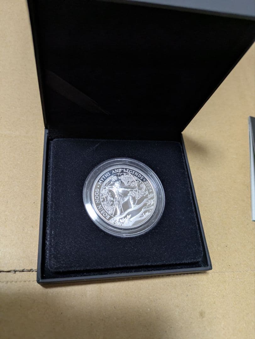 ロイヤルミント　ロビンフッド　1オンス銀貨プルーフ