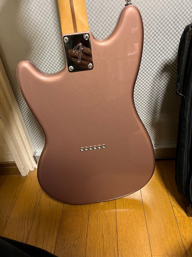 美品/ FENDER Mustang 90, Burgundy ムスタング