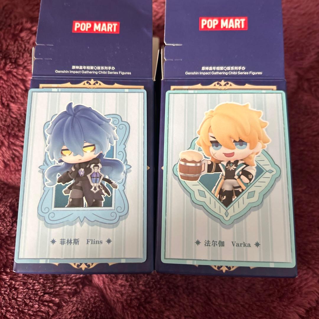 原神　ポップマート　POP MART ナドクライフィギュア　フリンズ　ファルカ