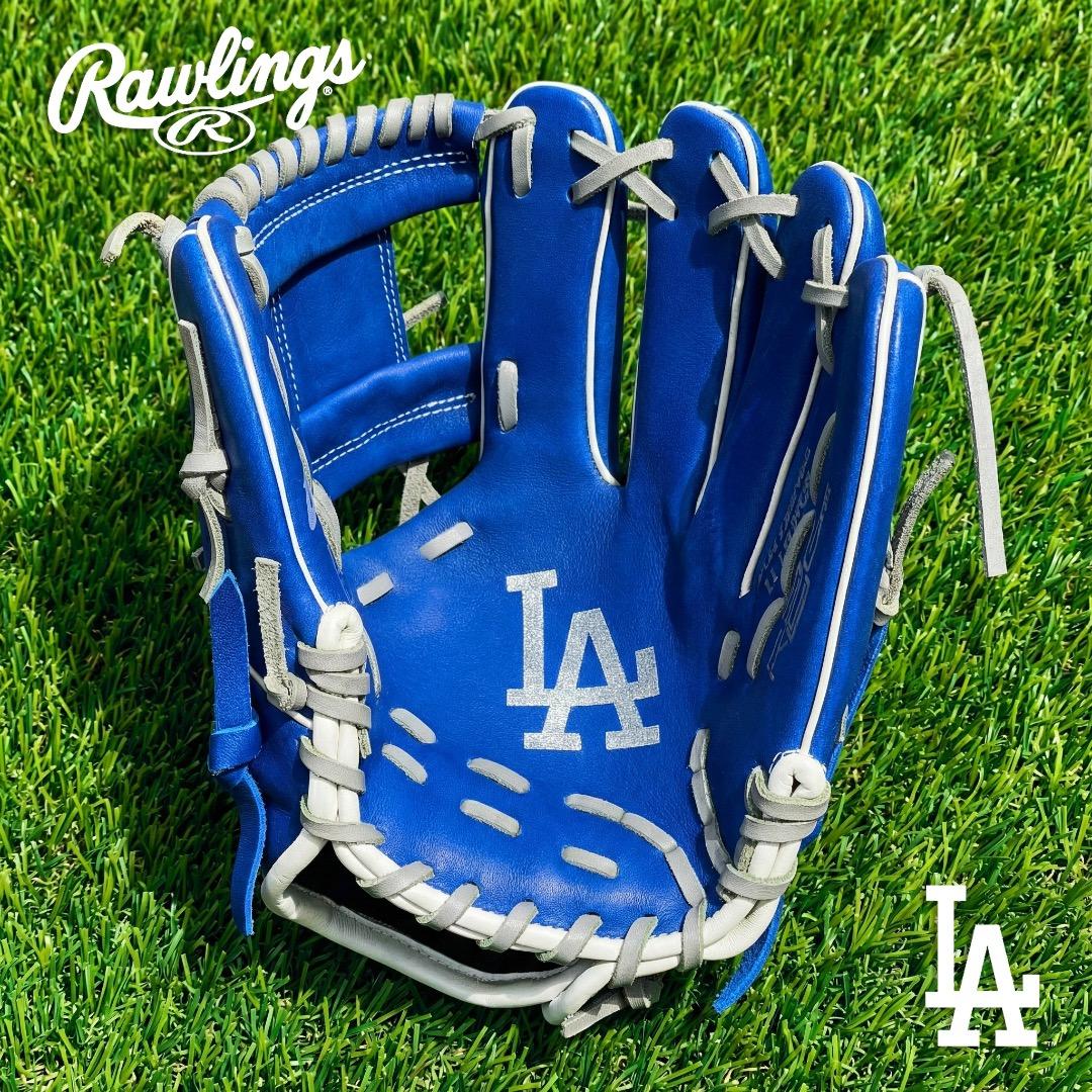 【新品】ローリングス 軟式 内野手用 グラブ MLB ロサンゼルス ドジャース