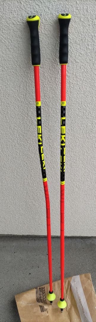 LEKI WCR GS CARBON GS カーボン 3Dポール 120cm