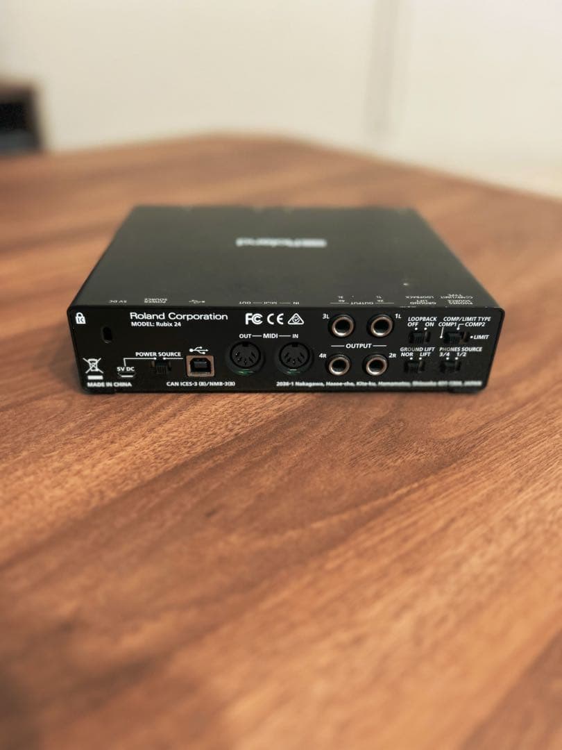 DTM・DAW Roland rubix24