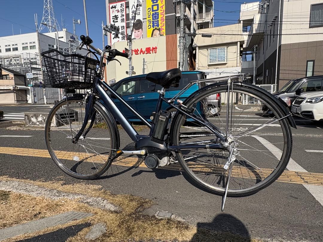 中古27㌅YAMAHA電動アシスト自転車 8.7Ah 大阪