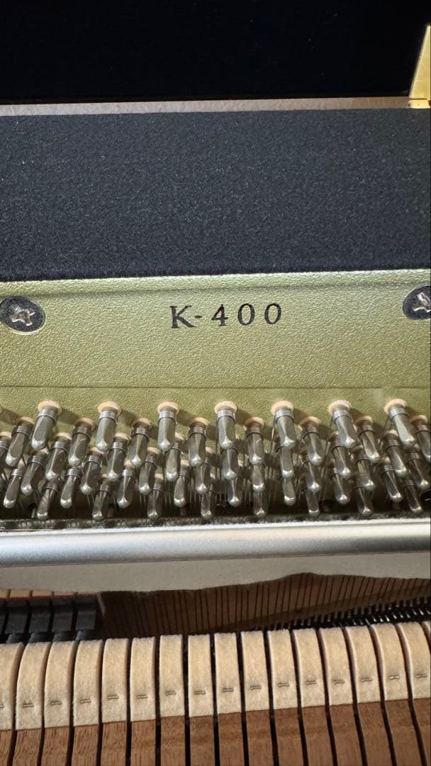 KAWAI K400 アップライトピアノ 黒 88鍵