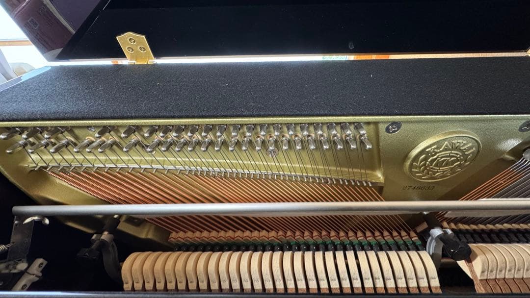 KAWAI K400 アップライトピアノ 黒 88鍵