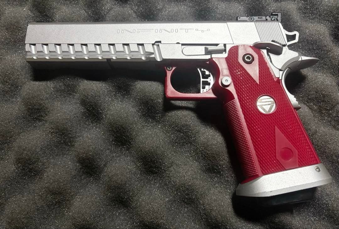 SV インフィニティ エクセレレーター ハイブリッド シルバー ガスブローバック