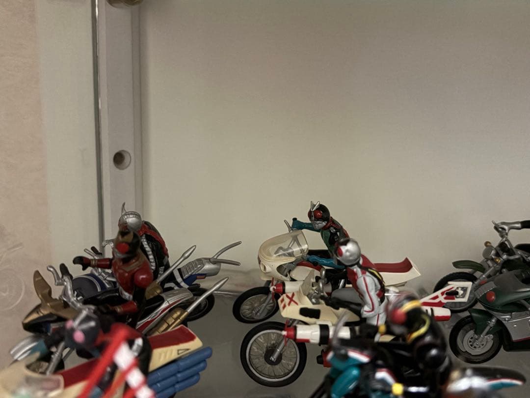 仮面ライダー バイクフィギュア 昭和ライダー〜平成初期ライダー